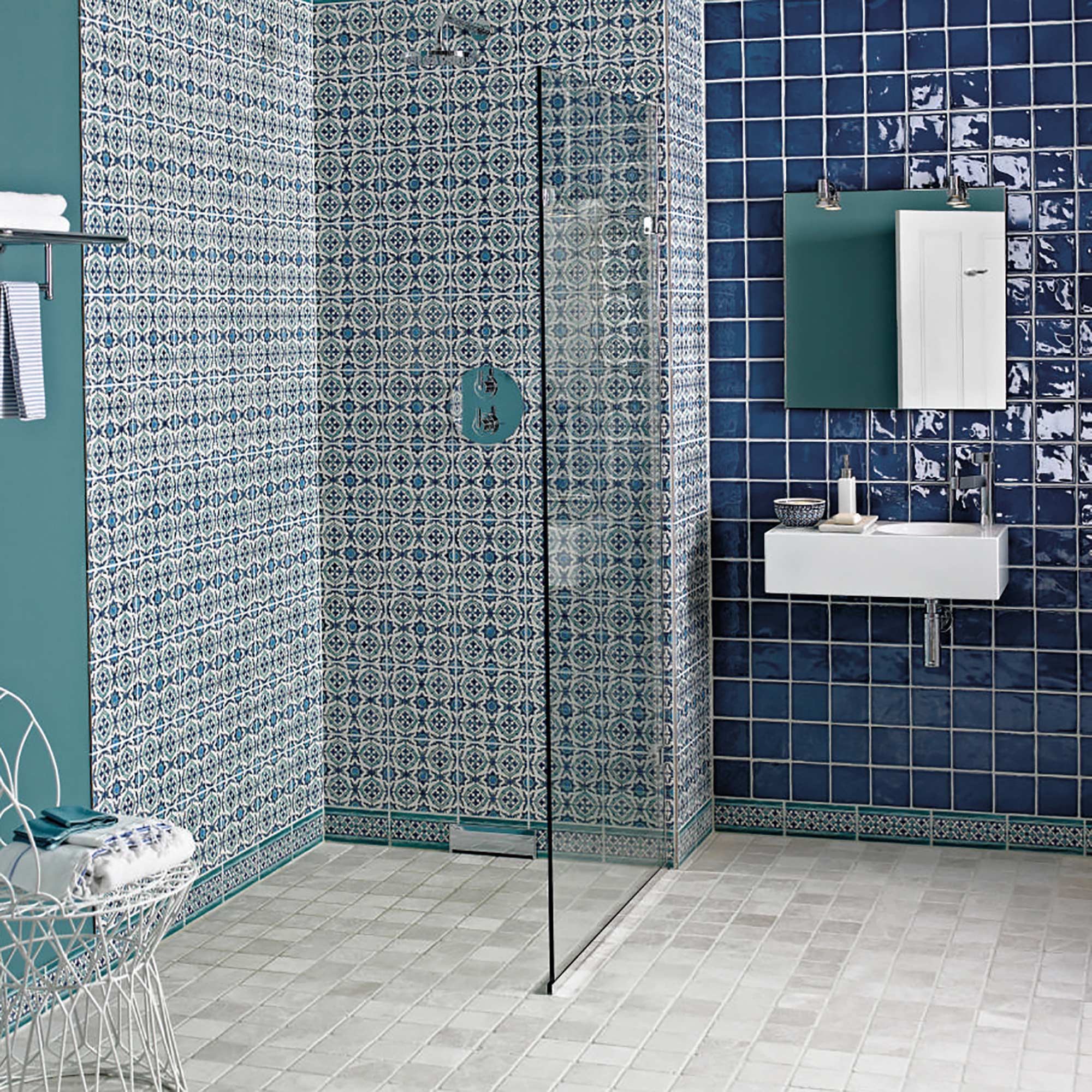 Andalucia Blue Glazed Tile - Image 3