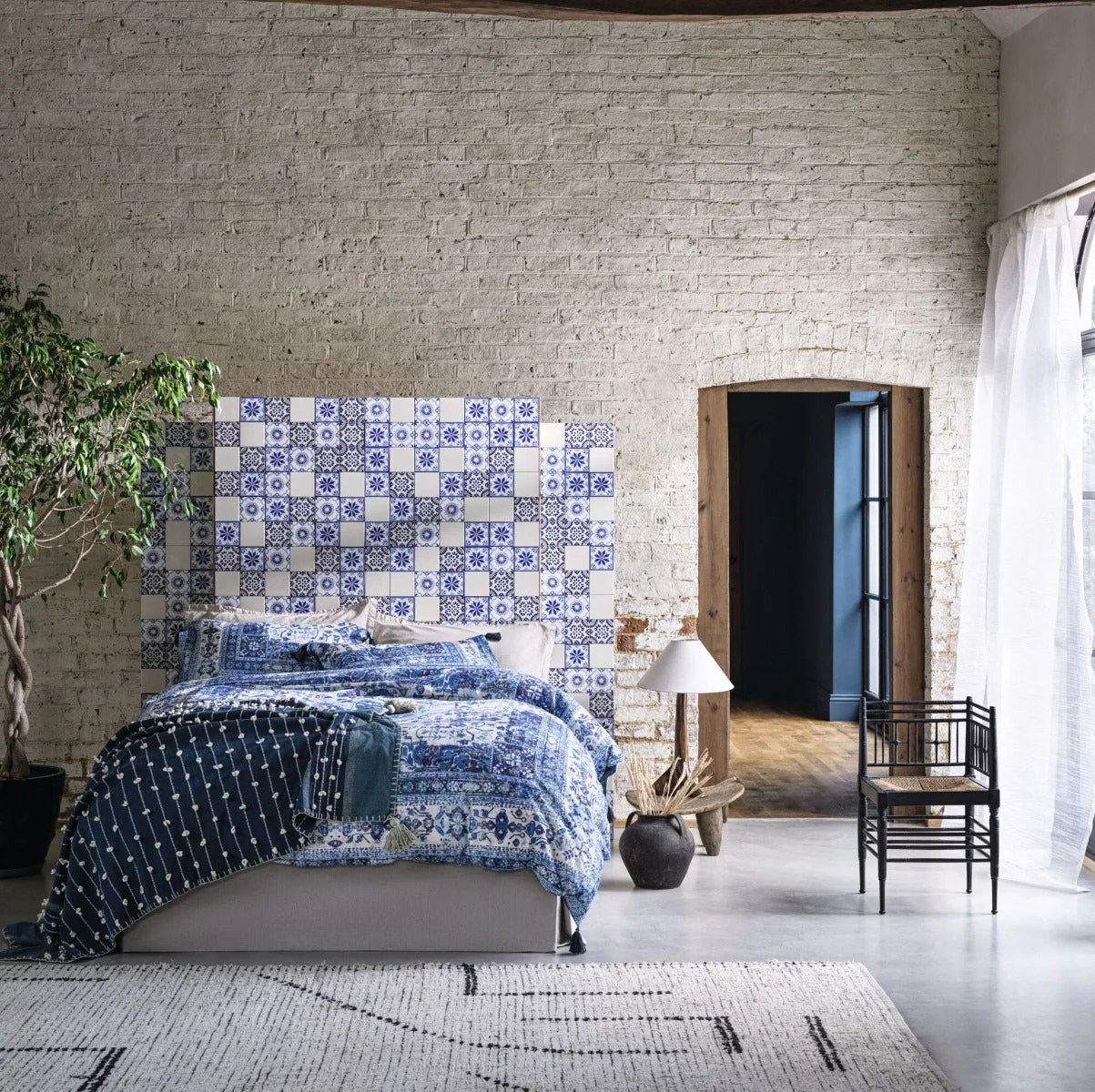 Andalucia Cream Glazed Tile - Image 2