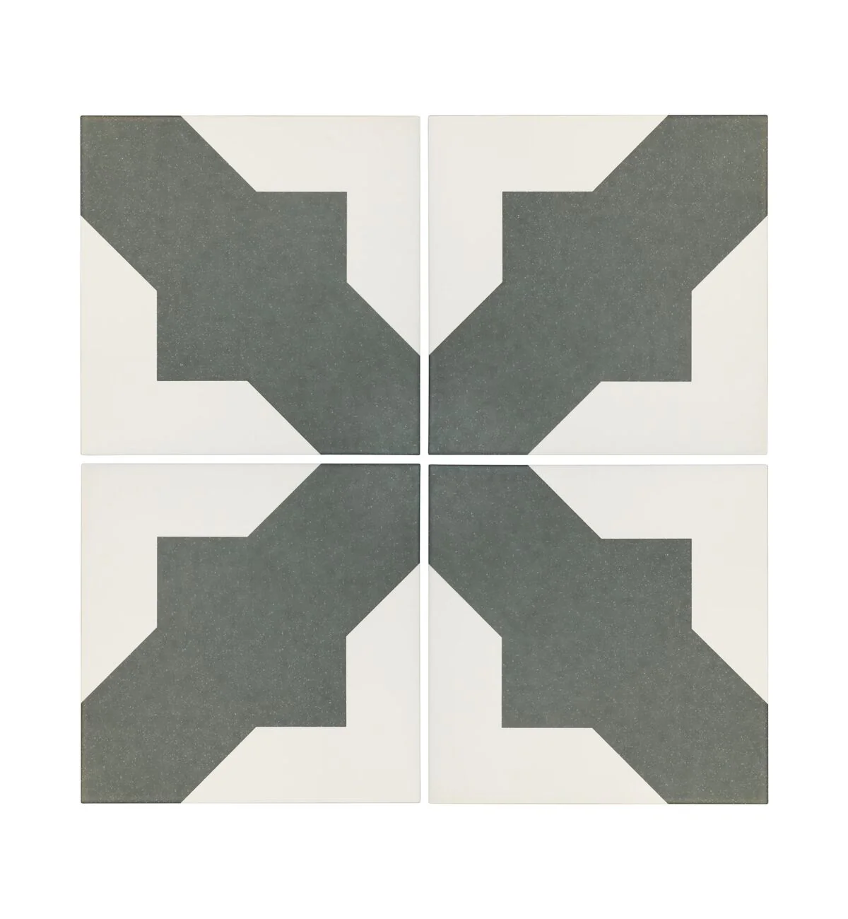 Bert & May Black Crosses Porcelain Tile - Image 2