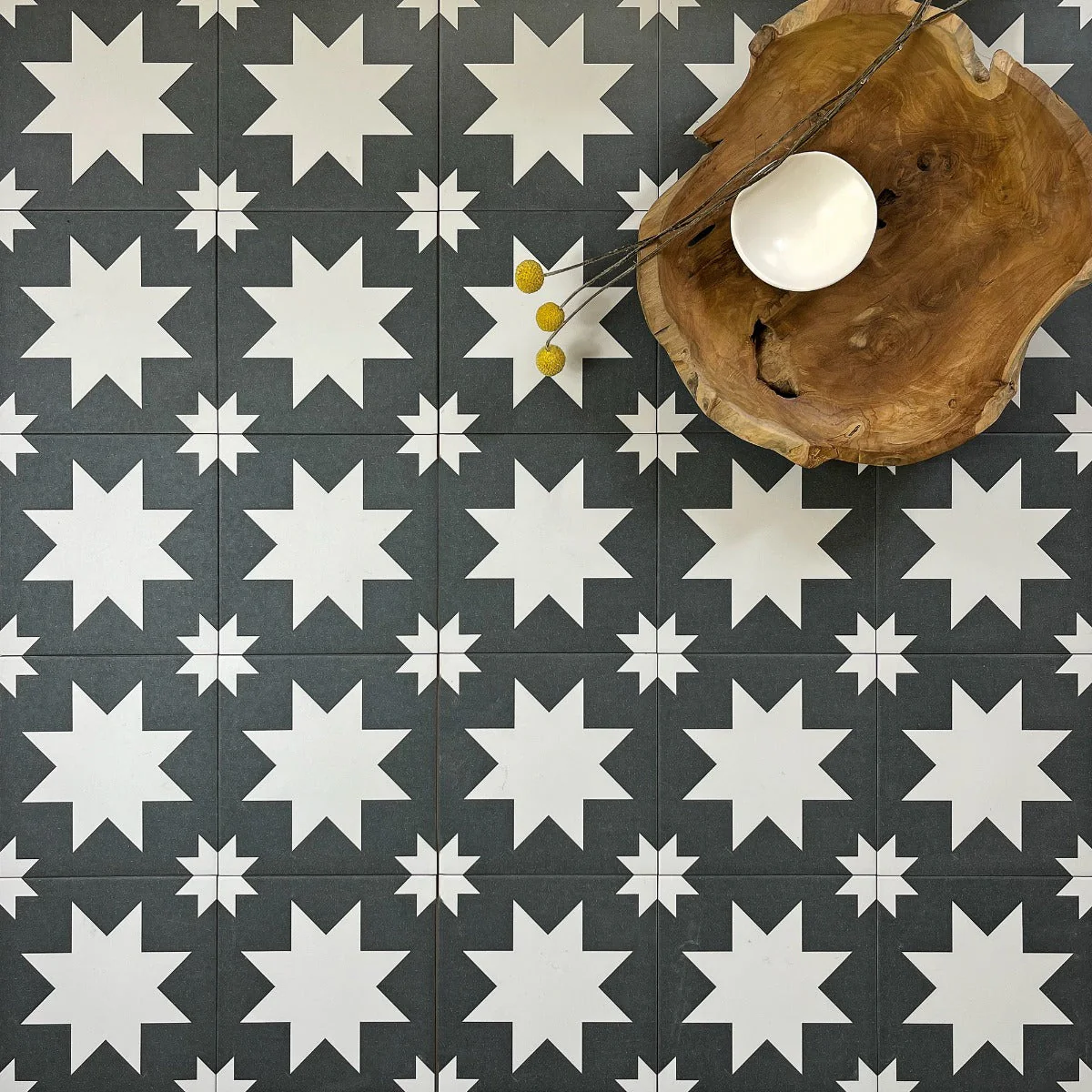 Bert & May Black Pradena Porcelain Tile - Image 5
