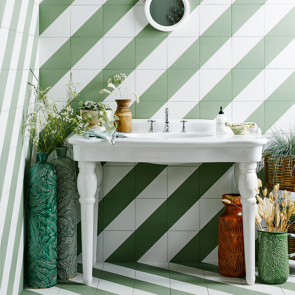 Bert & May Green Alalpardo Porcelain Tile - Image 10