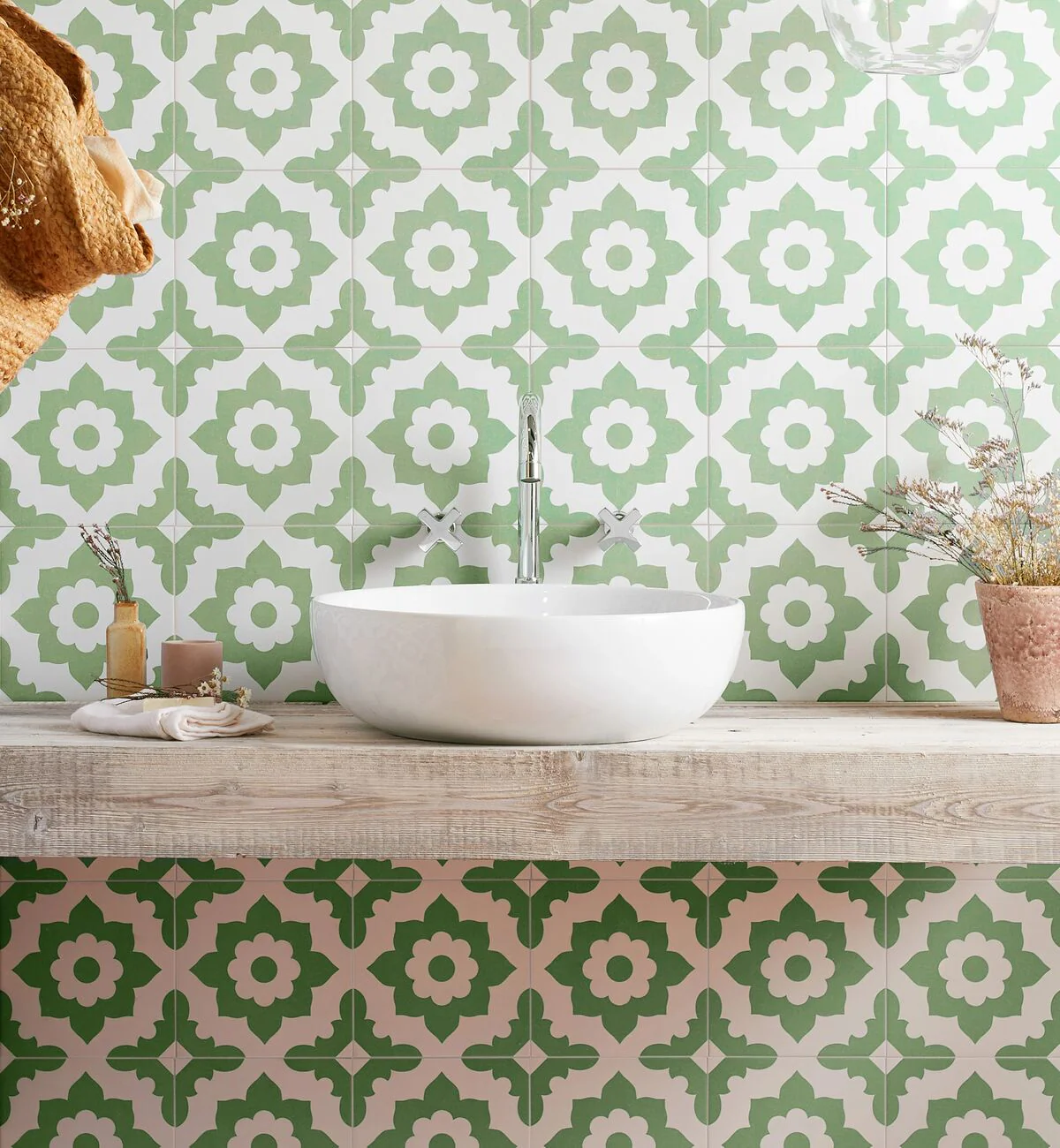Bert & May Green Santona Porcelain Tile - Image 3