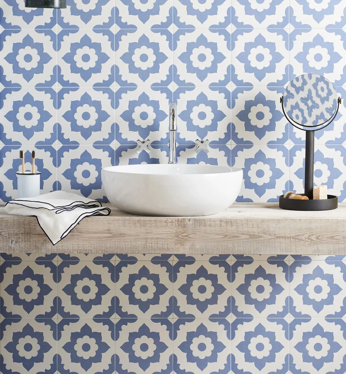 Bert & May Navy Santona Porcelain Tile - Image 3