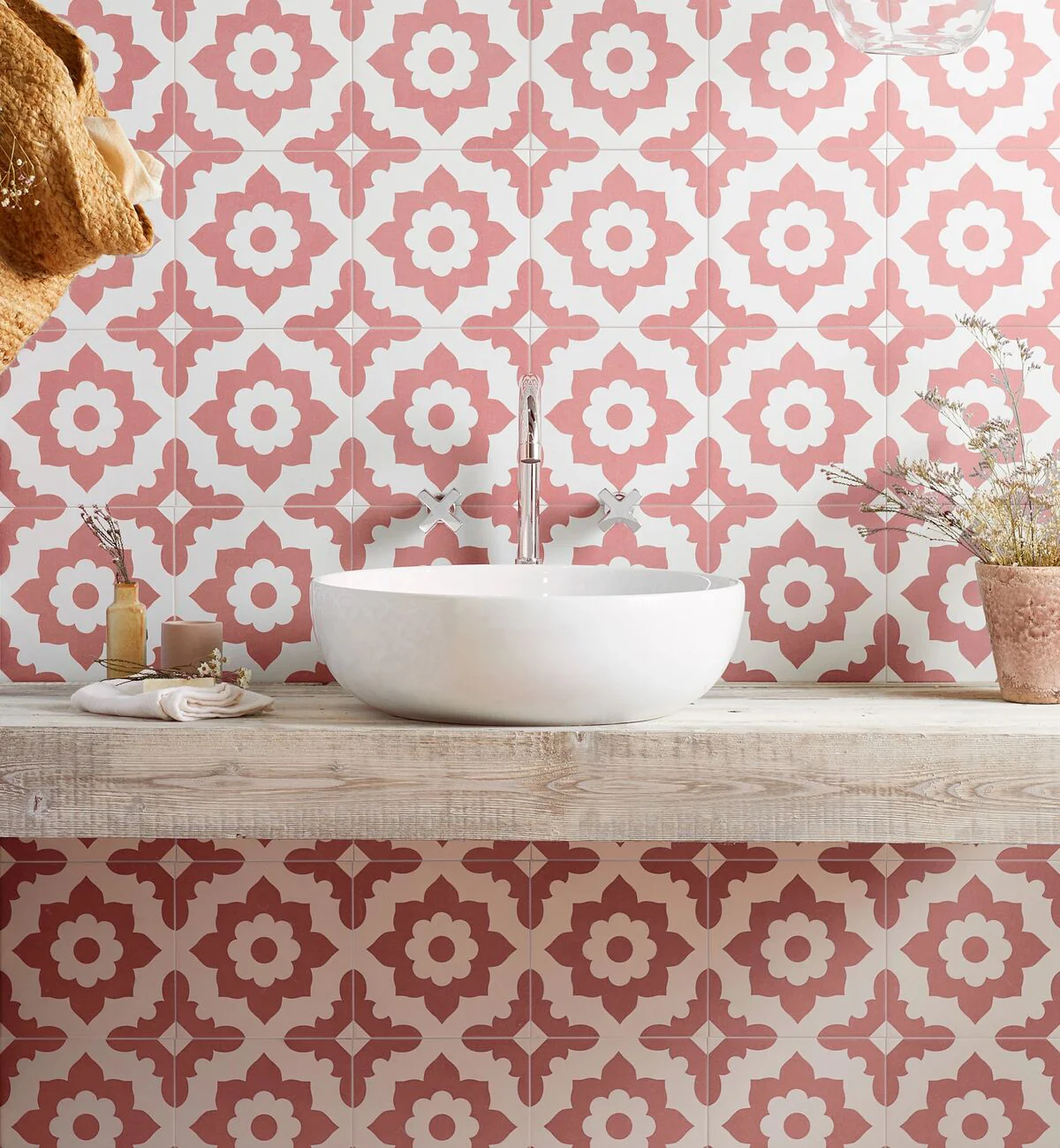 Bert & May Pink Santona Porcelain Tile - Image 3