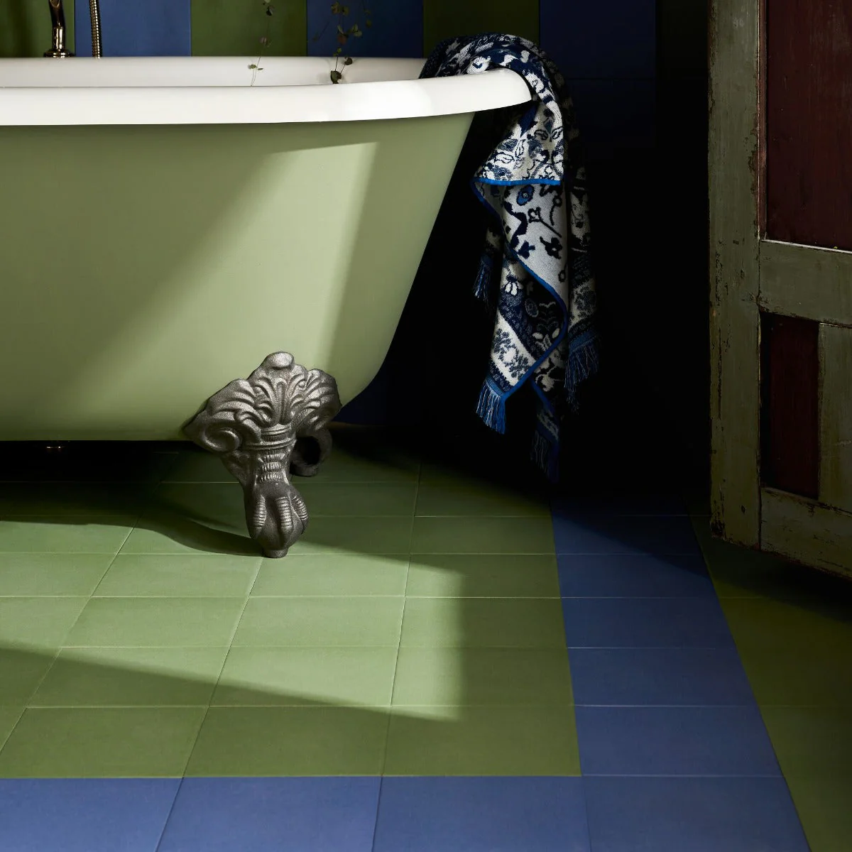 Bert & May Navy Porcelain Plain Tile - Image 2