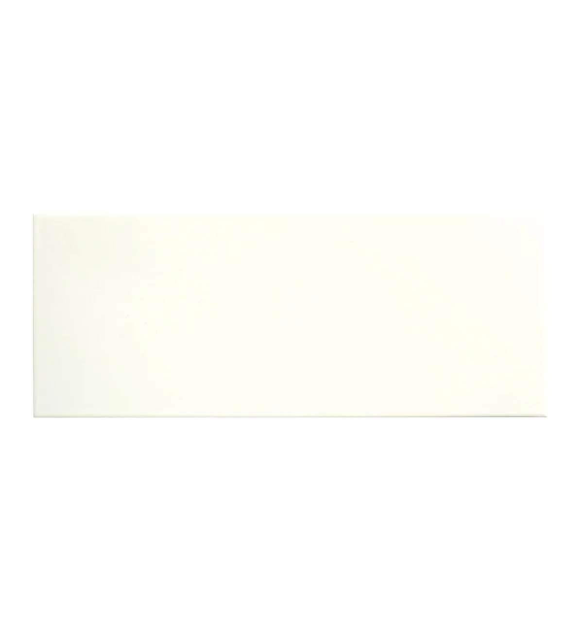 Bilbao White 20 x 50 Gloss Tile
