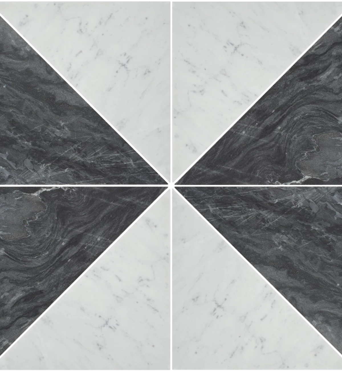 Blends Carrara Triangle Marble Tile - Image 5