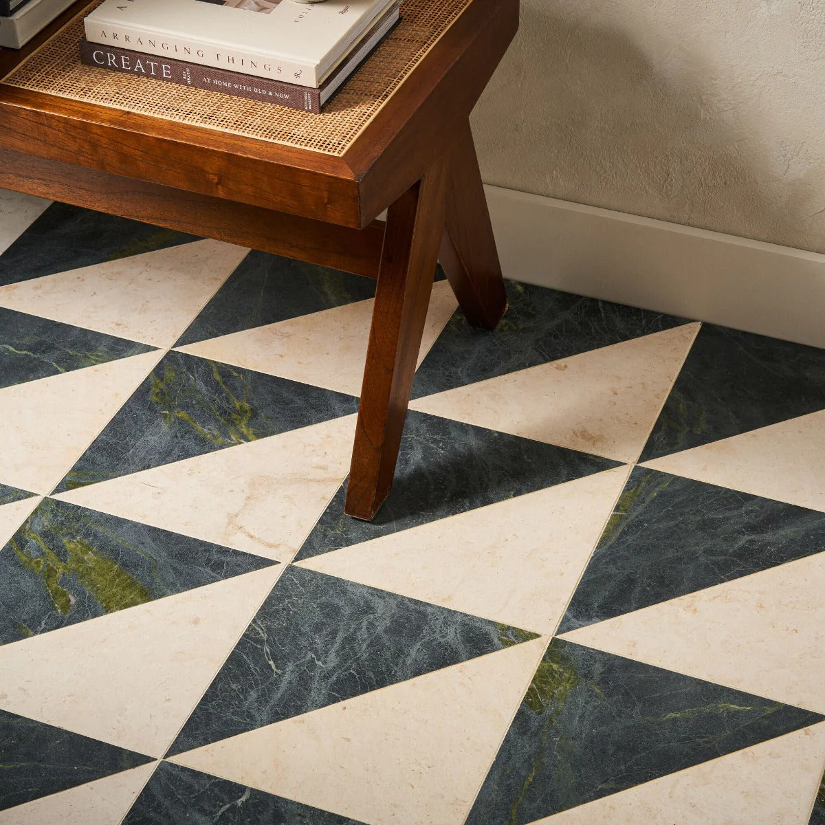 Blends Tarla Triangle Marble Tile - Image 2