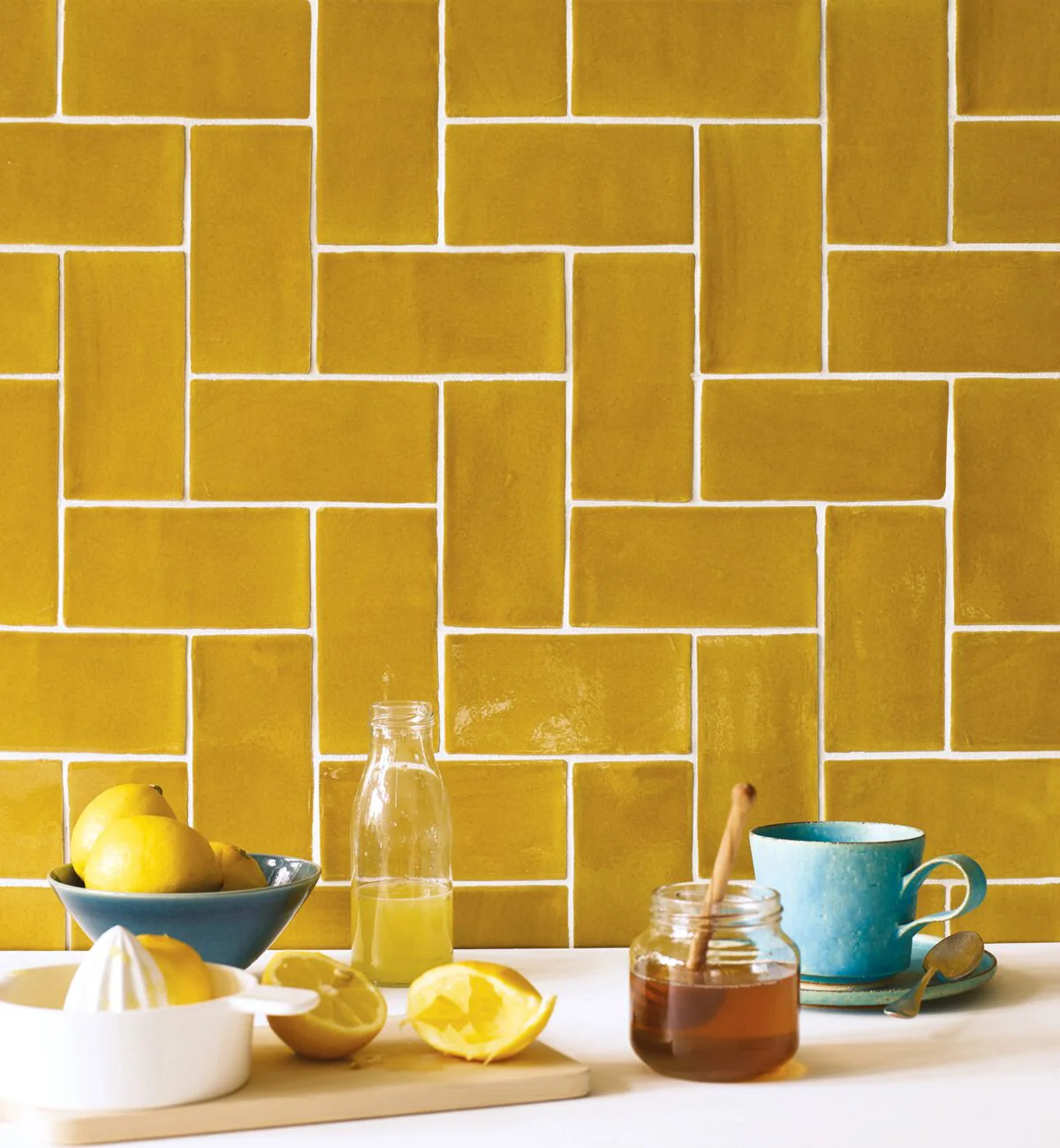 Carnival Oro Yellow Glazed Tile - Image 3