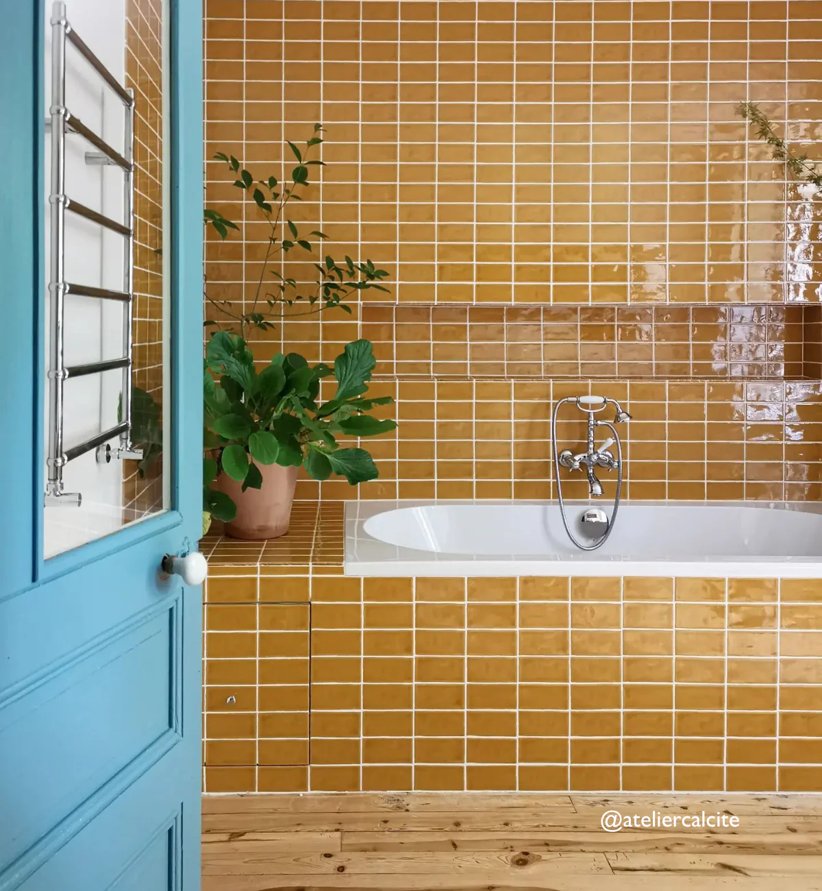 Carnival Oro Yellow Glazed Tile - Image 5