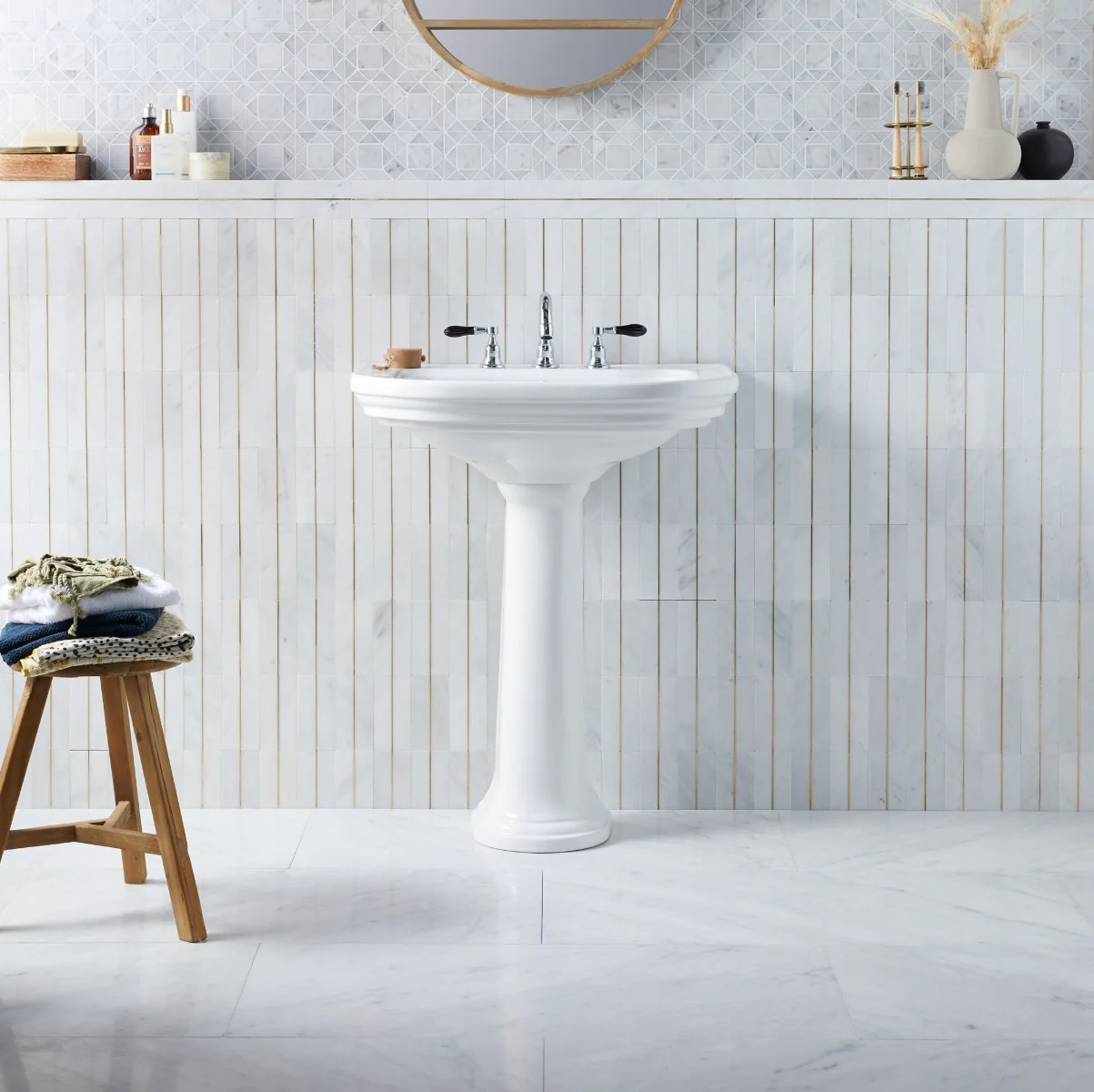 Carrara White Marble Tile 45.7 x 91 - Image 3
