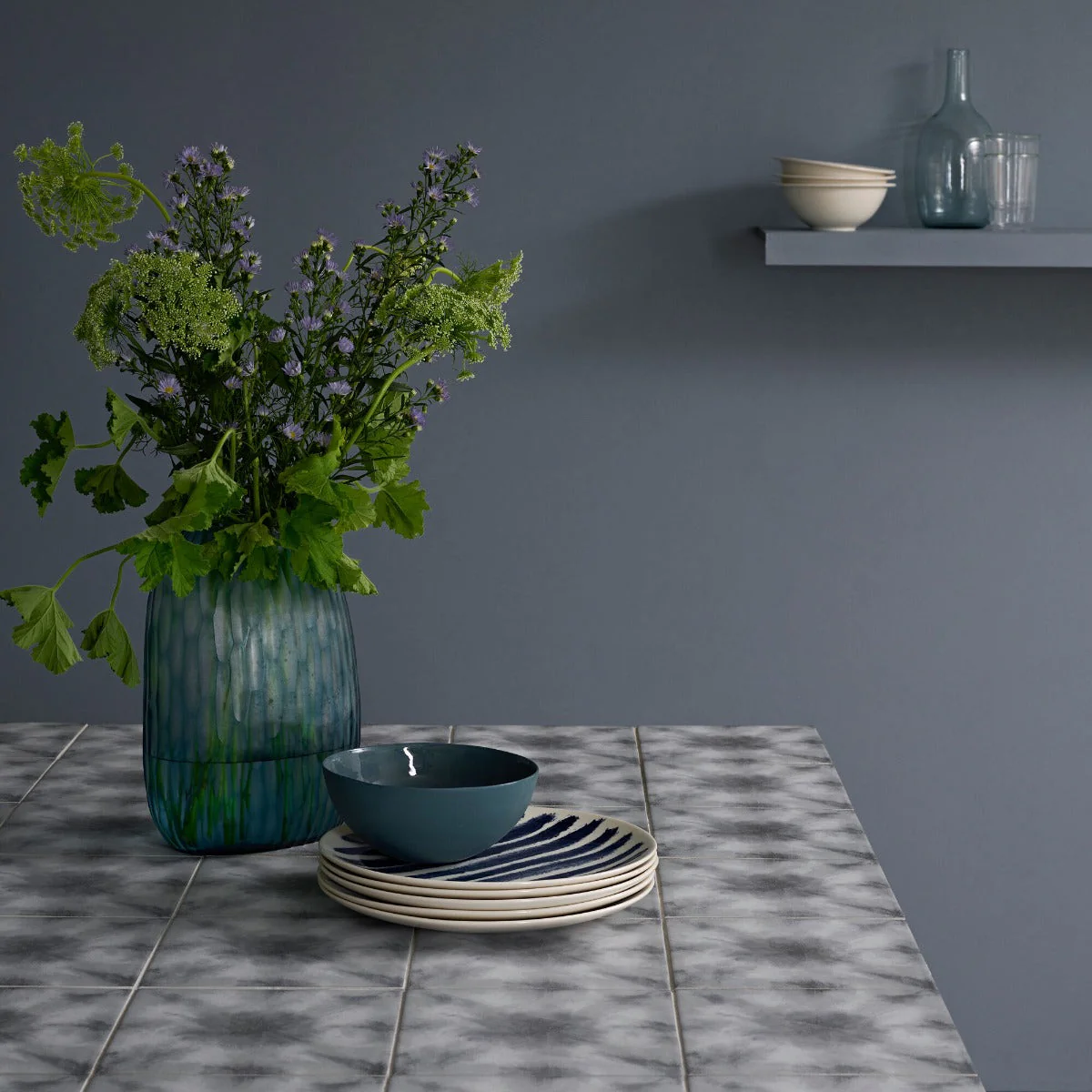 Designers Guild Shibori Graphite - Image 4