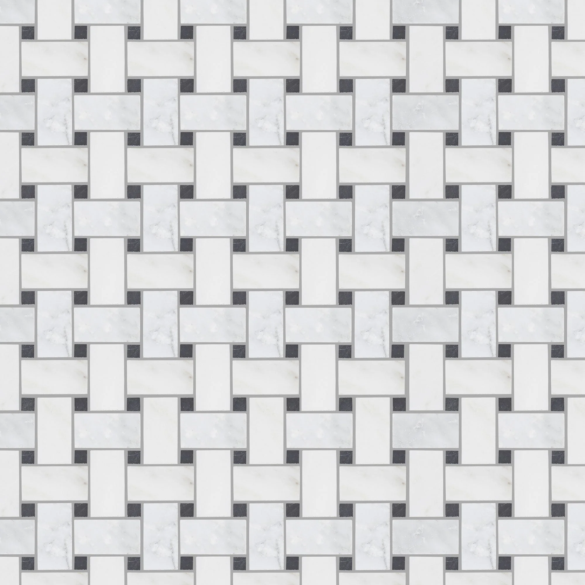 East Hampton Basketweave Marble Mosaic - Image 2