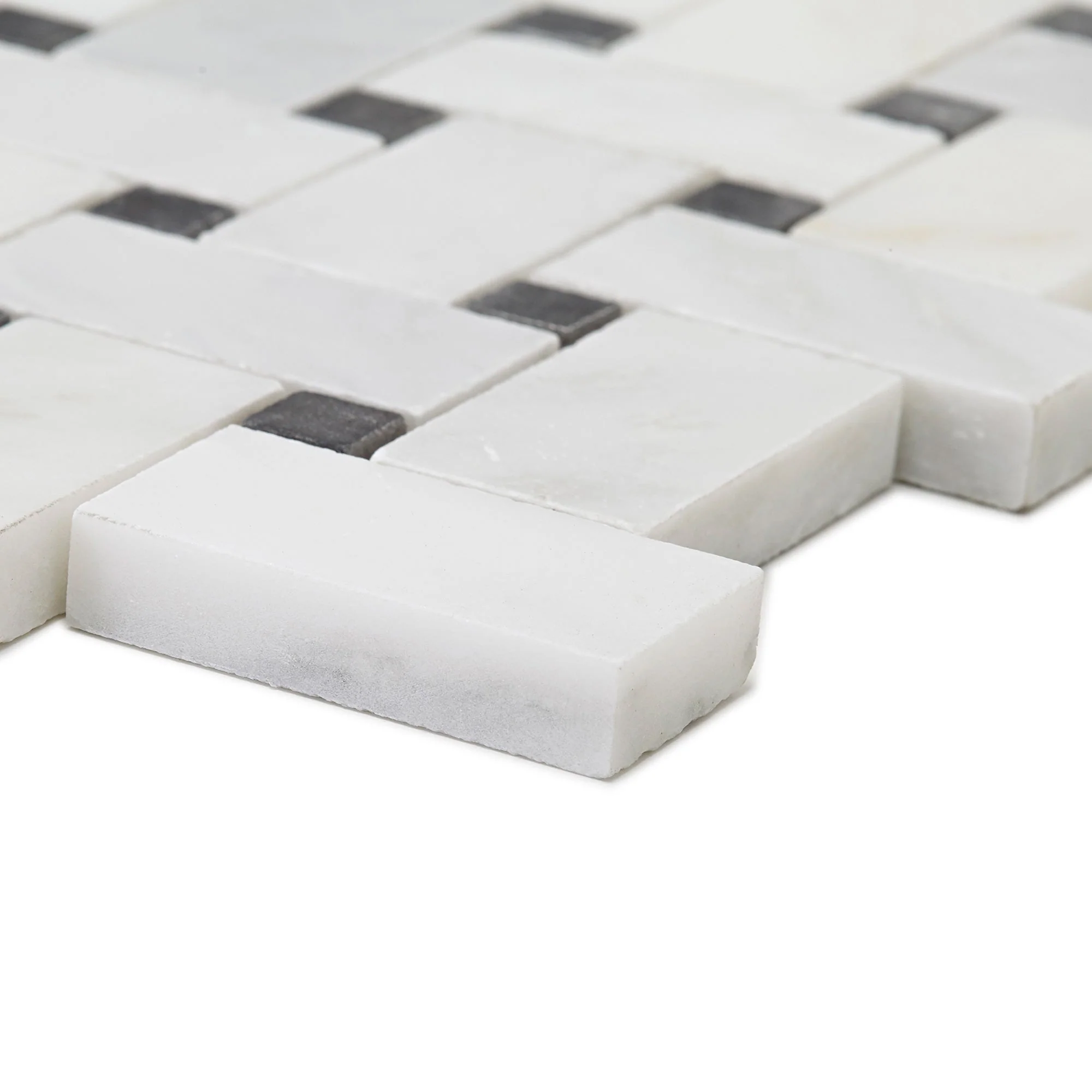 East Hampton Basketweave Marble Mosaic - Image 3