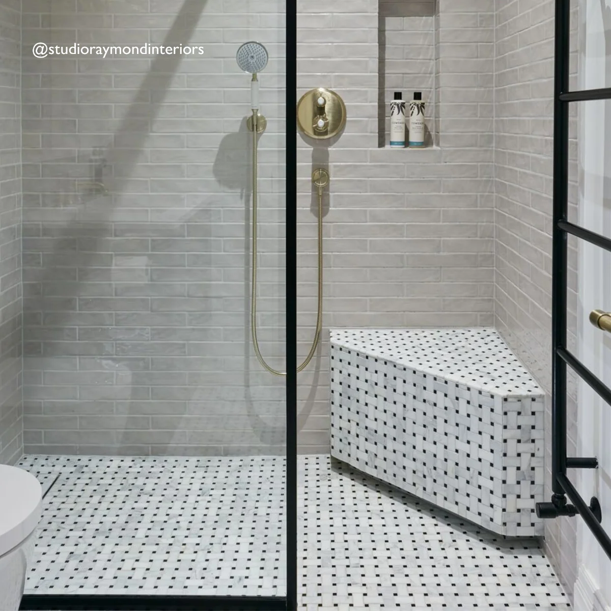 East Hampton Basketweave Marble Mosaic - Image 4