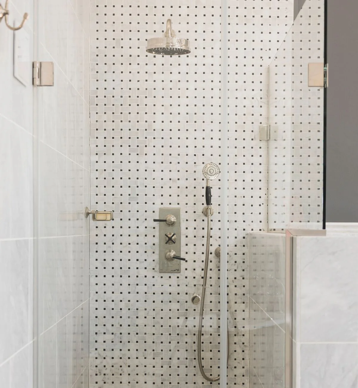 East Hampton Basketweave Marble Mosaic - Image 8