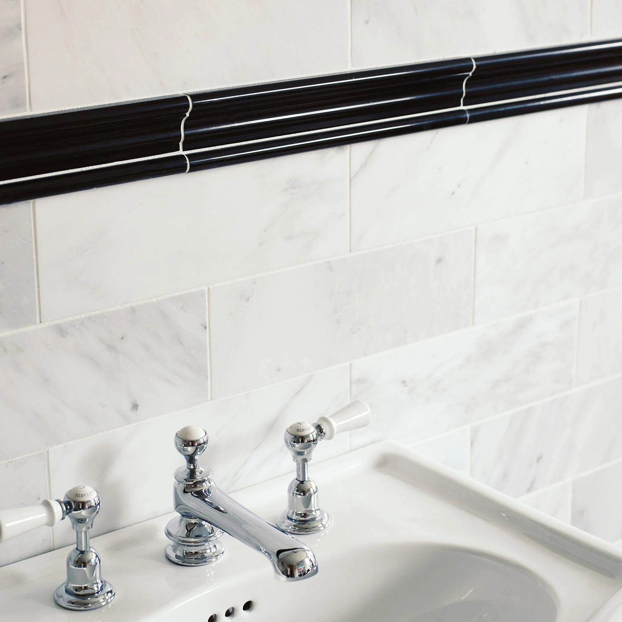East Hampton Black Marble Dado - Image 3