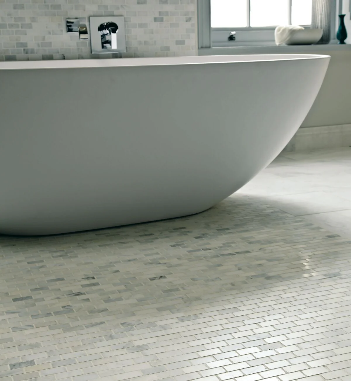 East Hampton Brick Marble Mosaic - Image 4