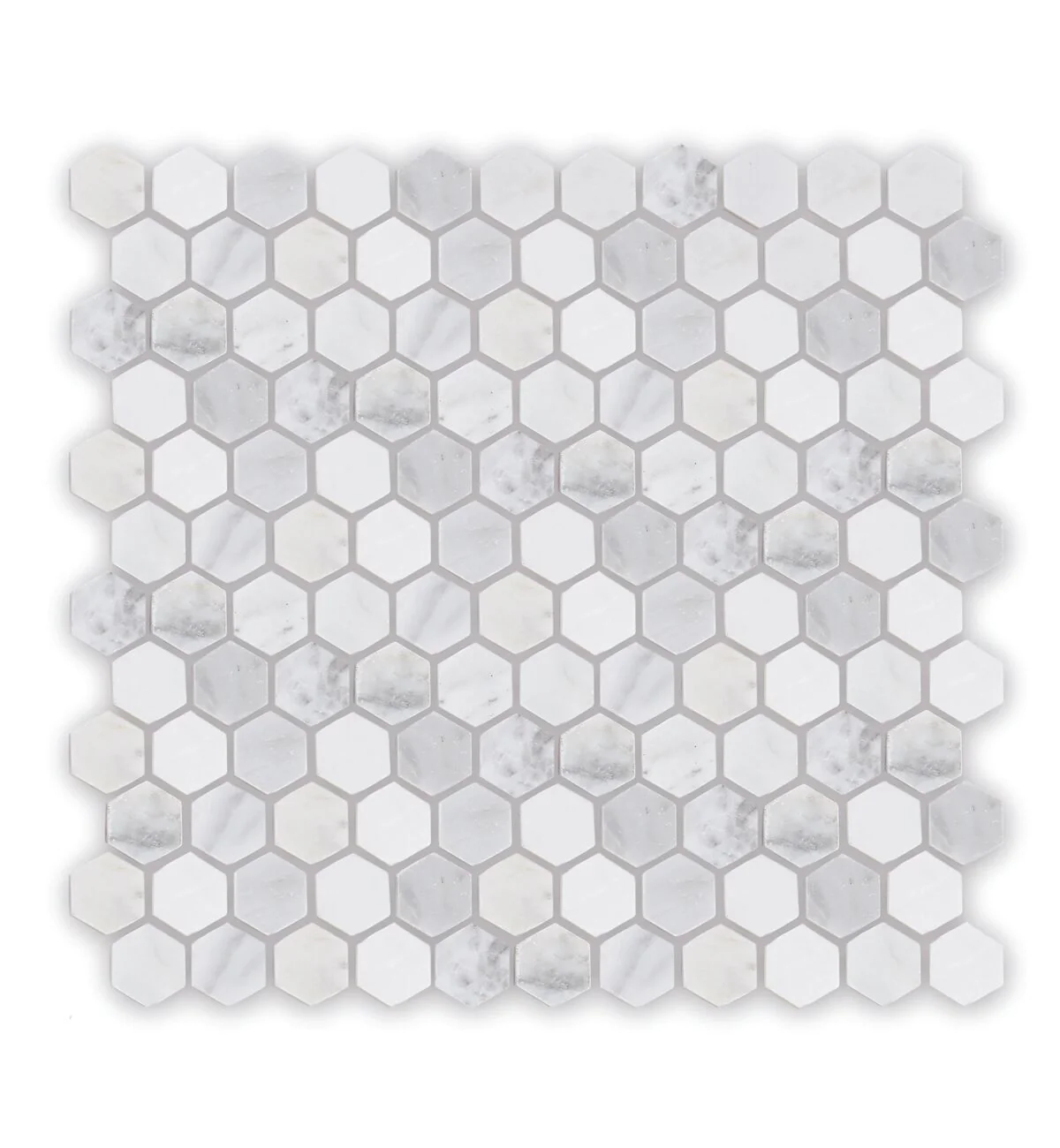 East Hampton Hexagon Marble Mosaic