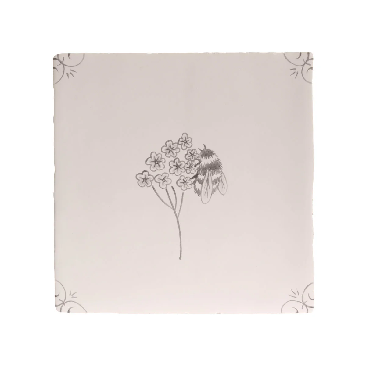 English Delft Charcoal Bee - Sample