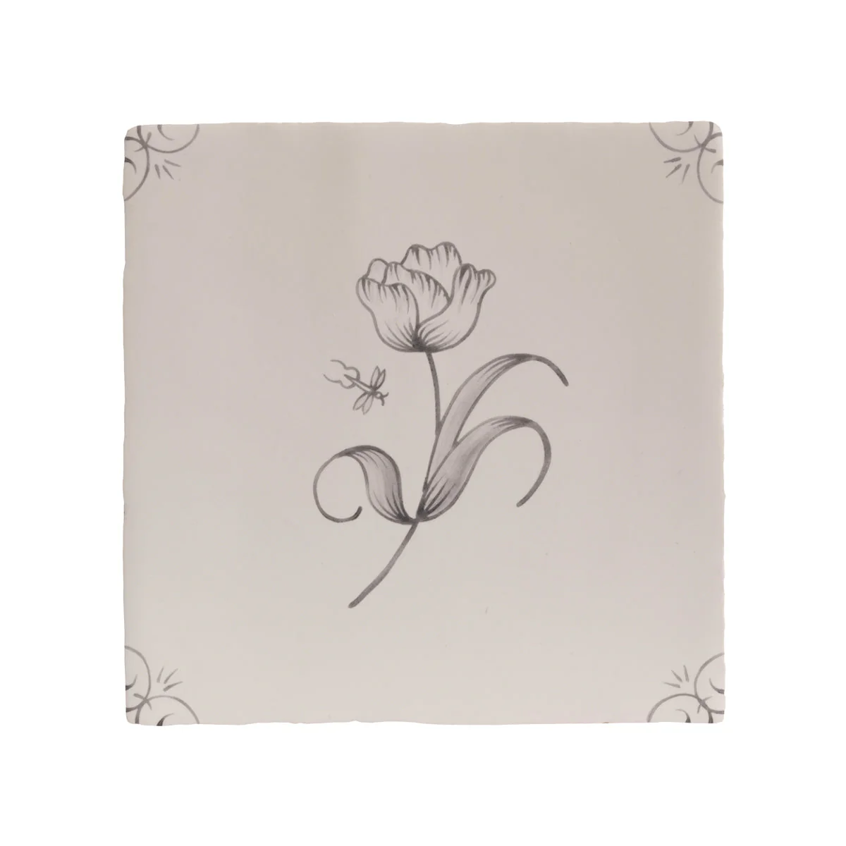 English Delft Charcoal Tulip - Sample