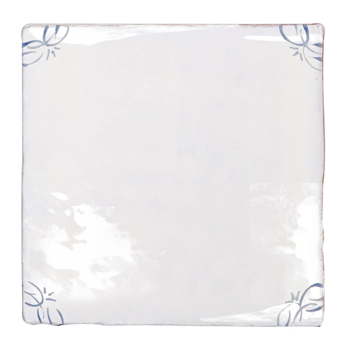 English Delft Blue Gloss Corner Tile - Image 6
