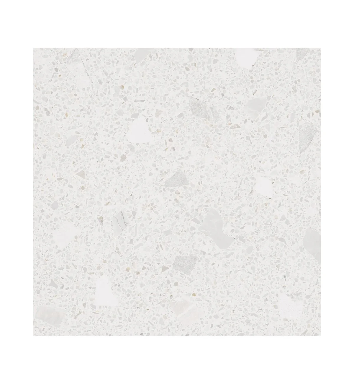 Frammento White Terrazzo Effect Porcelain Tile - Image 3