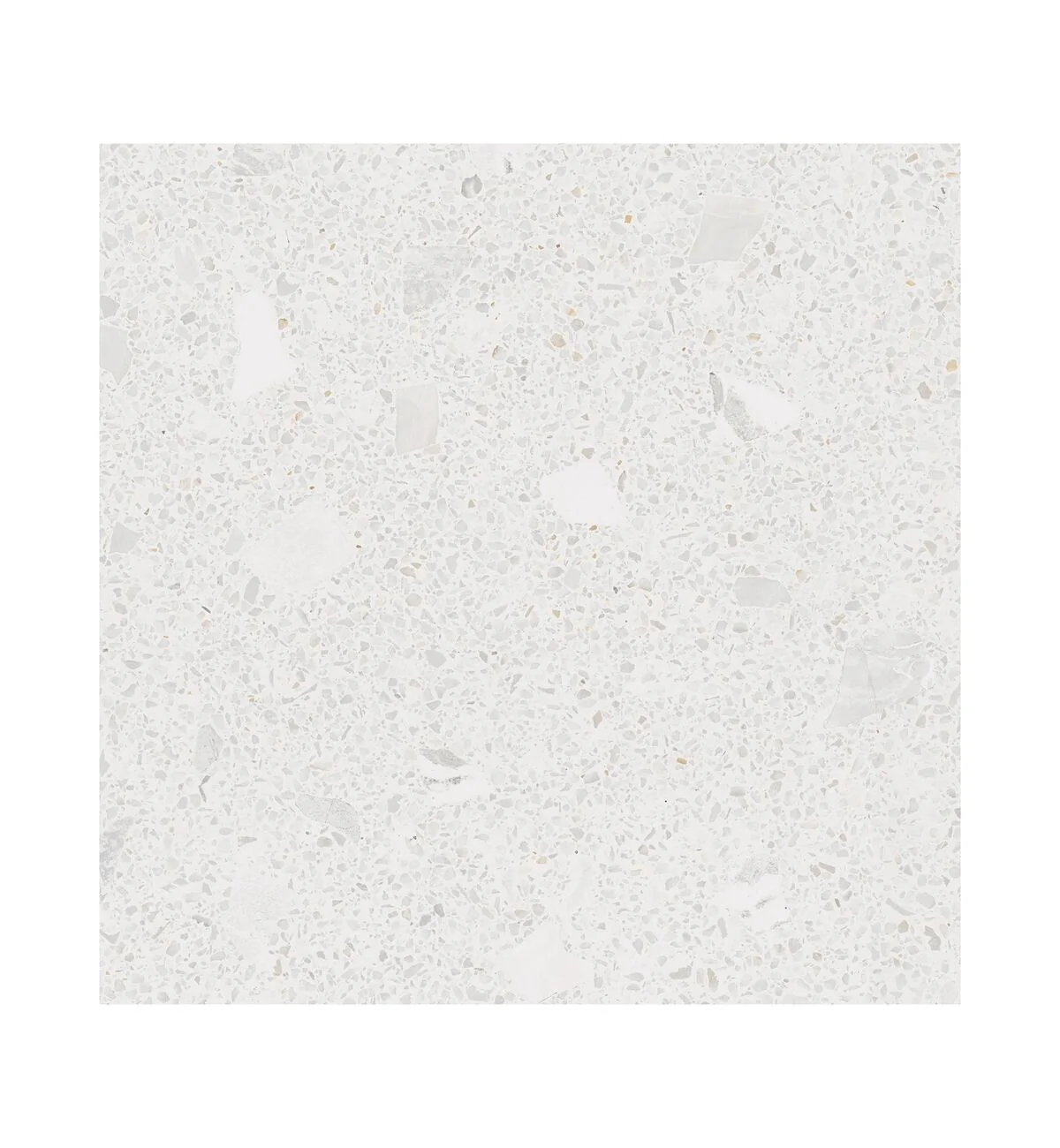 Frammento White Terrazzo Effect Porcelain Tile - Image 4