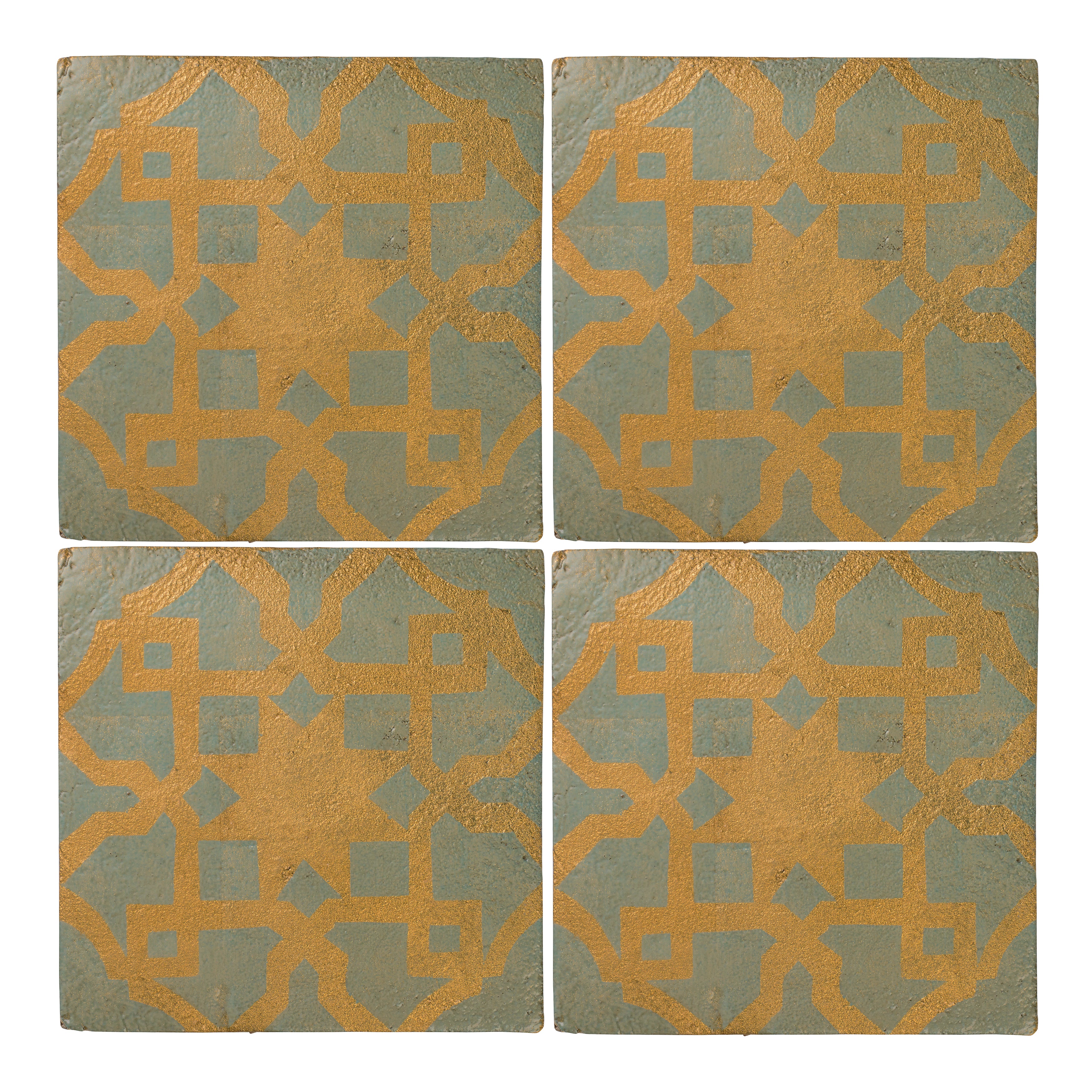 Marrakech Asni Patterned Terracotta Tile - Image 2