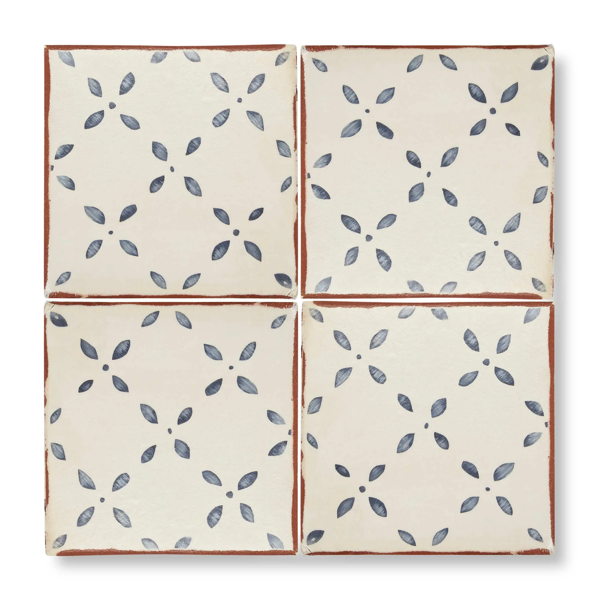 Marrakech El Hara Patterned Terracotta Tile - Image 2