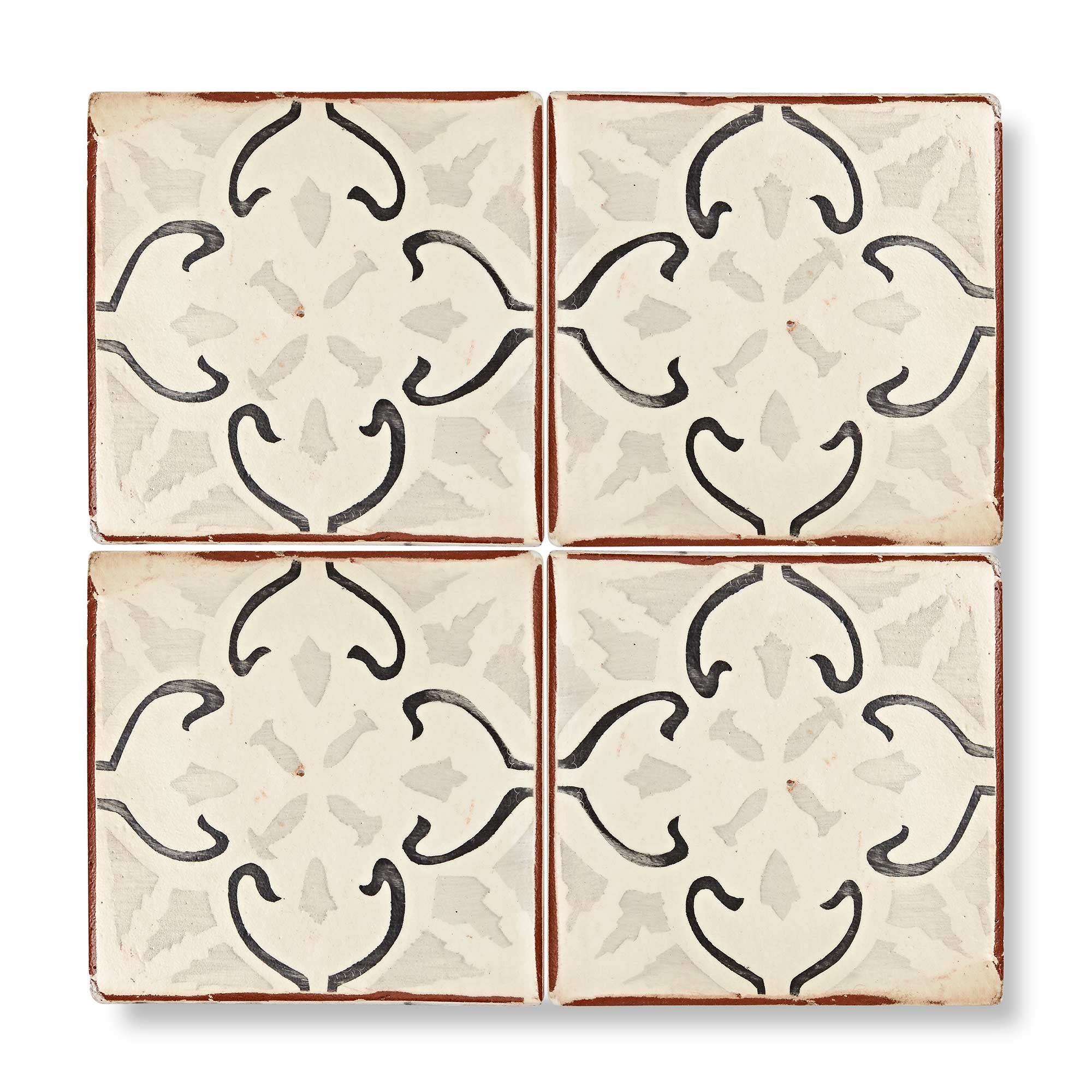 Marrakech Mabrouka Patterned Terracotta Tile - Image 2