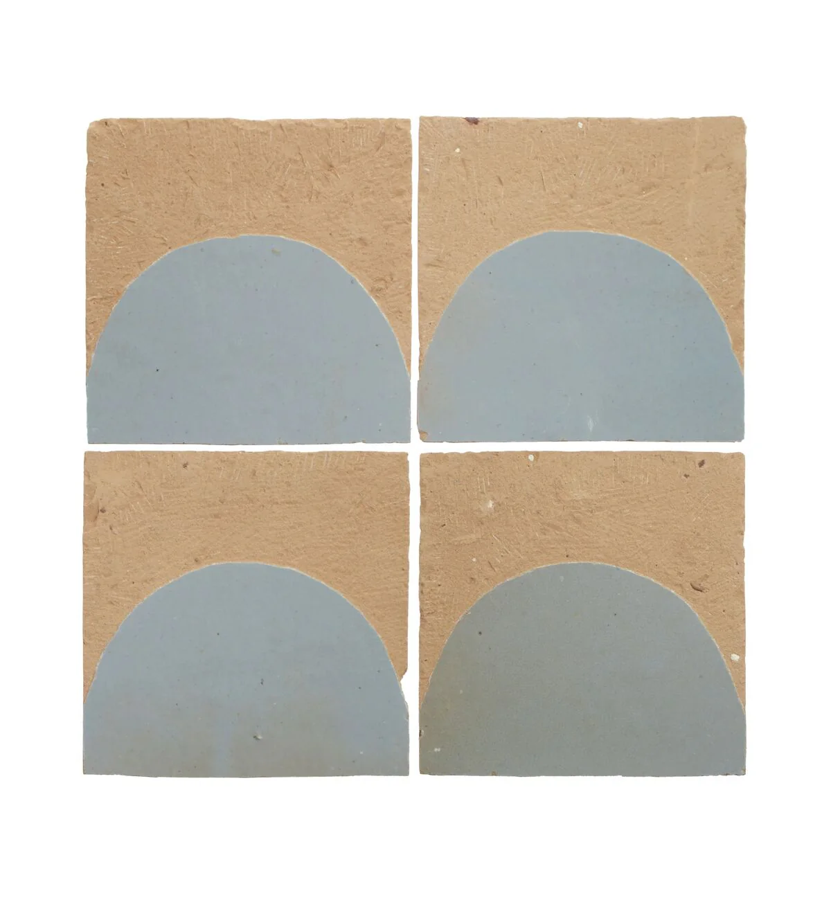Medina Cornflower Blue Belen Handmade Moroccan Zellige Tile - Image 5