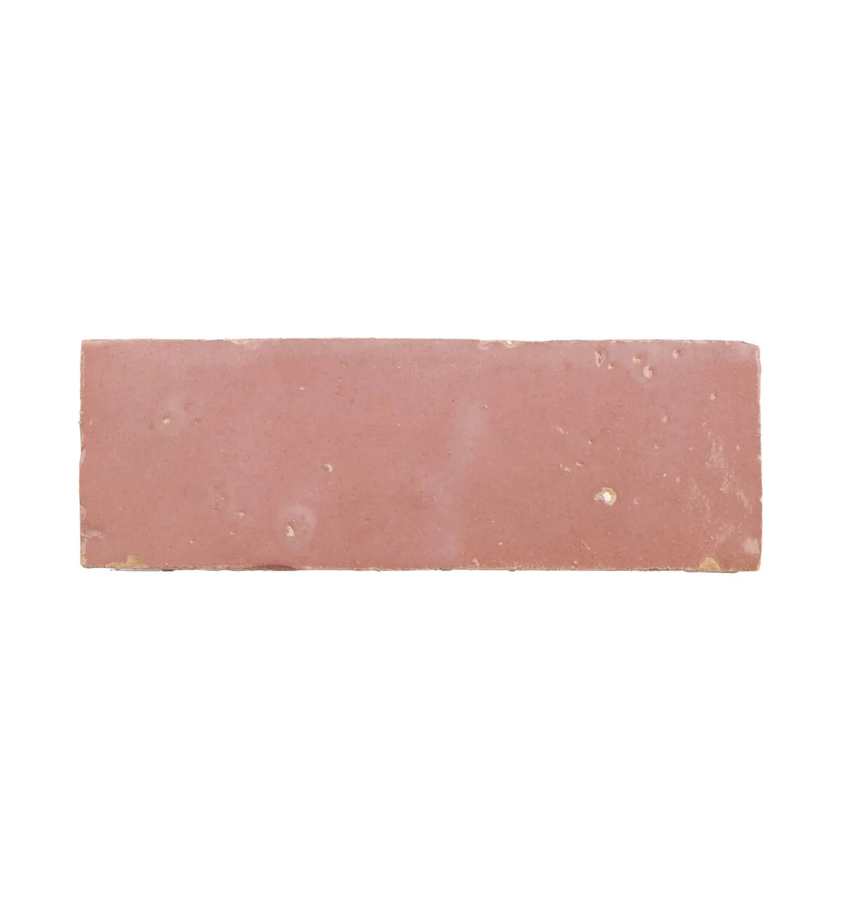 Medina Leather Pale Rectangle Handmade Moroccan Zellige Tile - Image 4