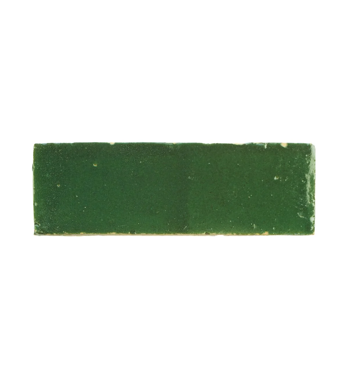Medina Moss Green Rectangle Handmade Moroccan Zellige Tile
