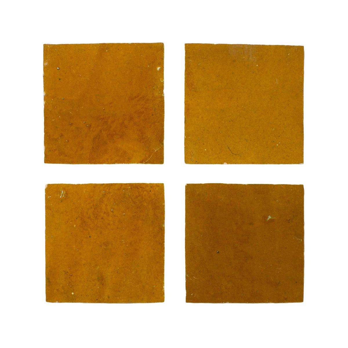 Medina Ochre Zellige Square - Sample - Image 2