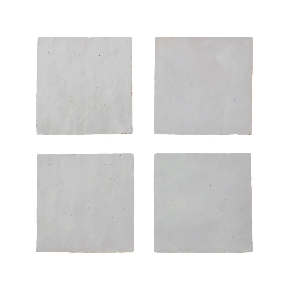 Medina Pure White Zellige Square - Sample - Image 2