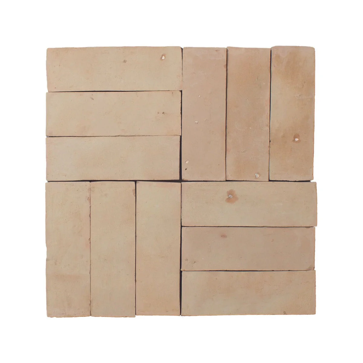 Medina Raw Zellige Rectangle - Sample - Image 2