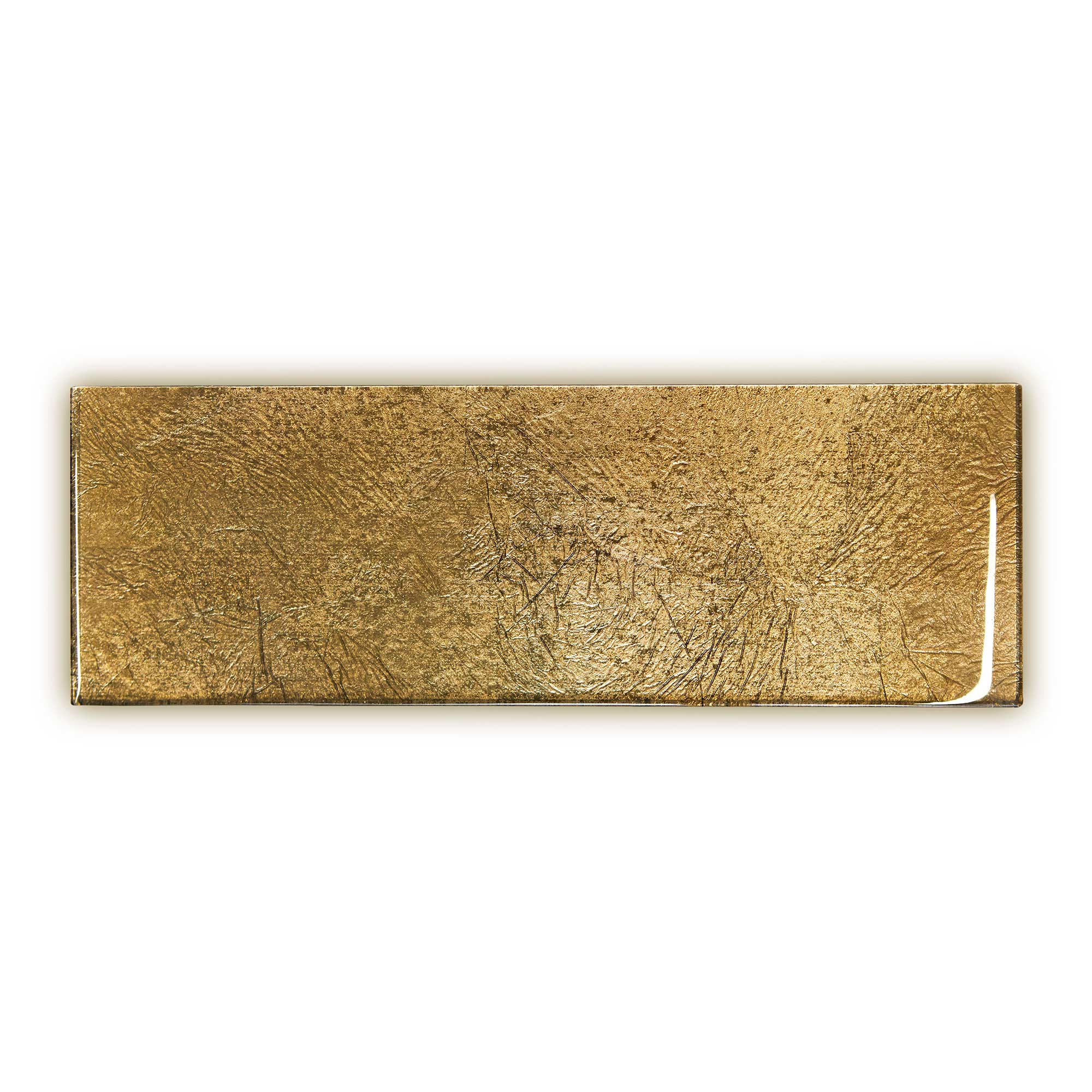 Metallic Vitreum Aurum 10 x 30cm - Sample