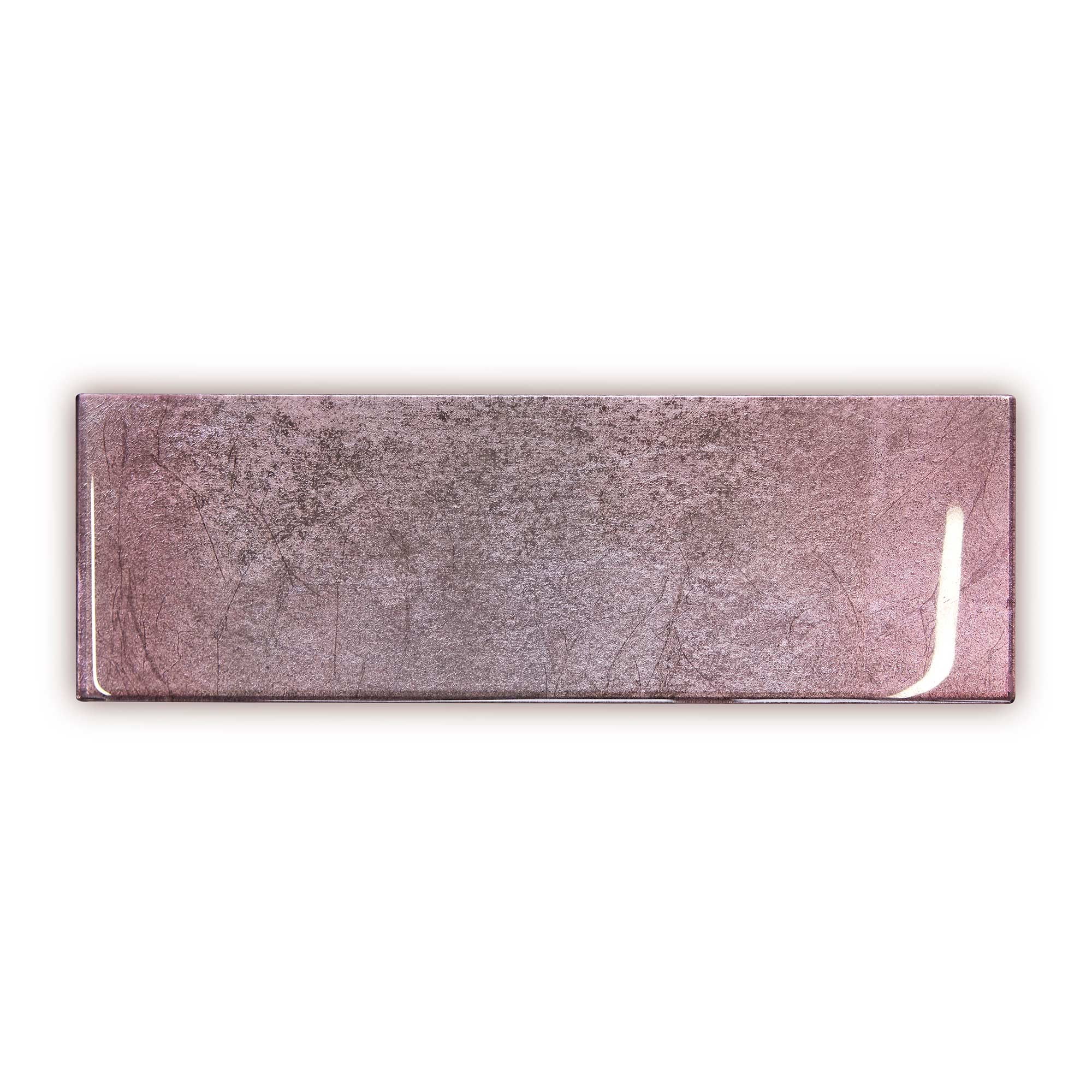 Metallic Vitreum Rosa 10 x 30cm - Sample