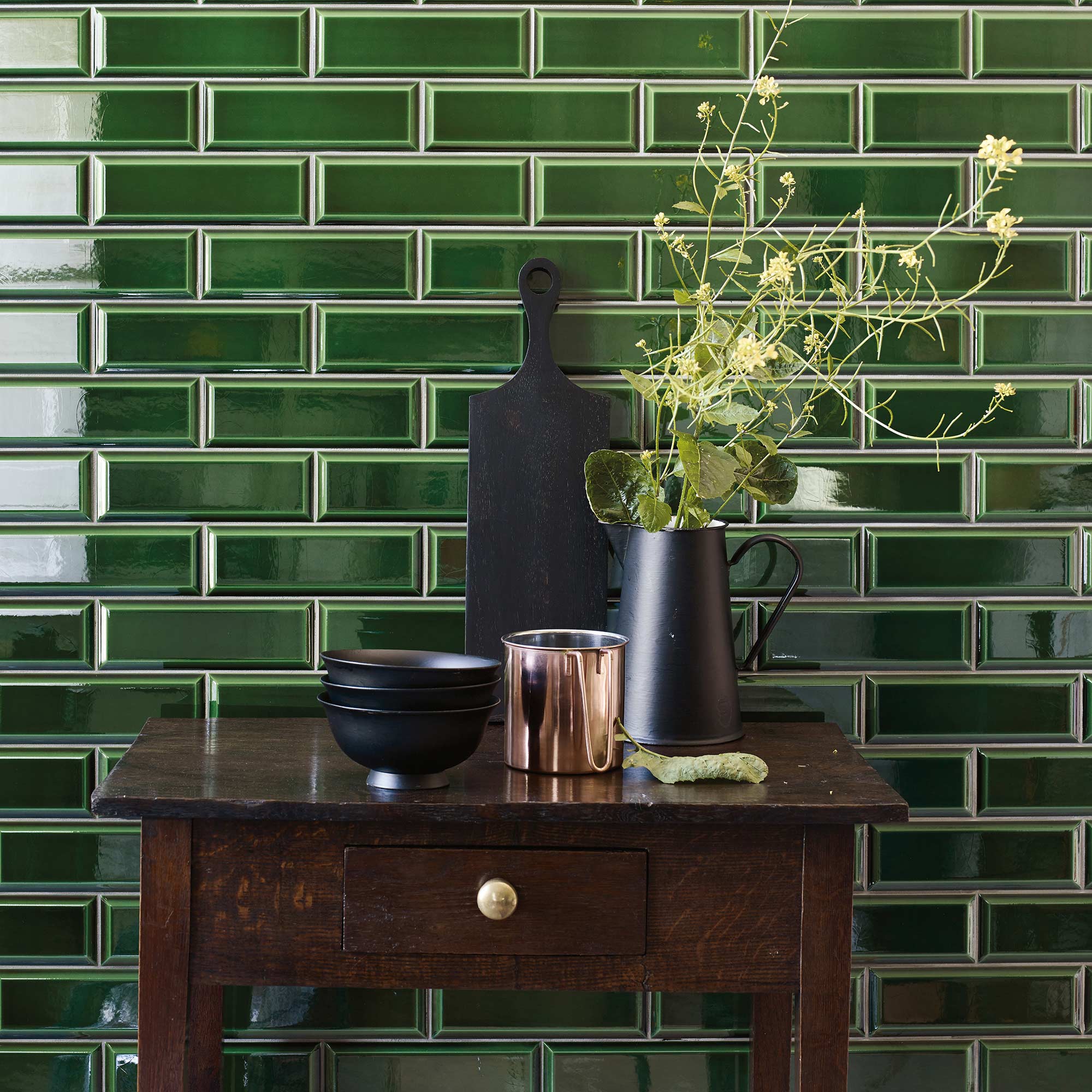 Metropolitan Brompton Road Glazed Metro Tile - Image 2