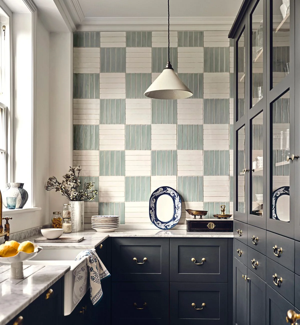 Nina Campbell Rivage Ivory Glazed Wall Tile - Image 7