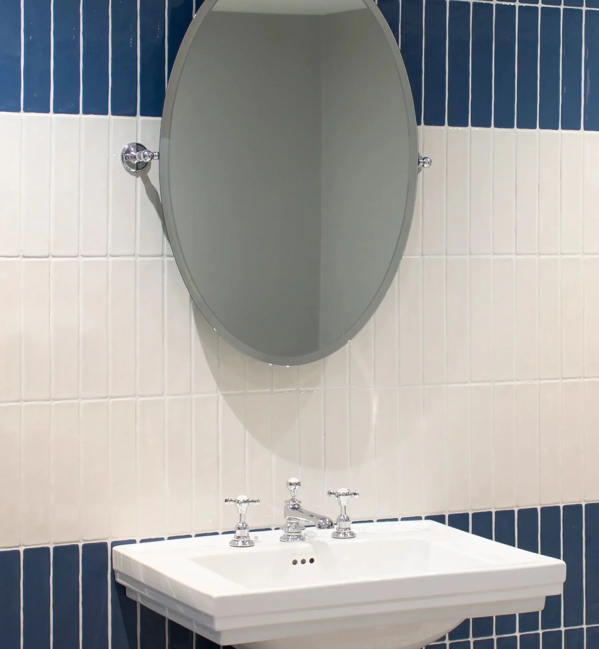 Nina Campbell Rivage Indigo Glazed Wall Tile - Image 6