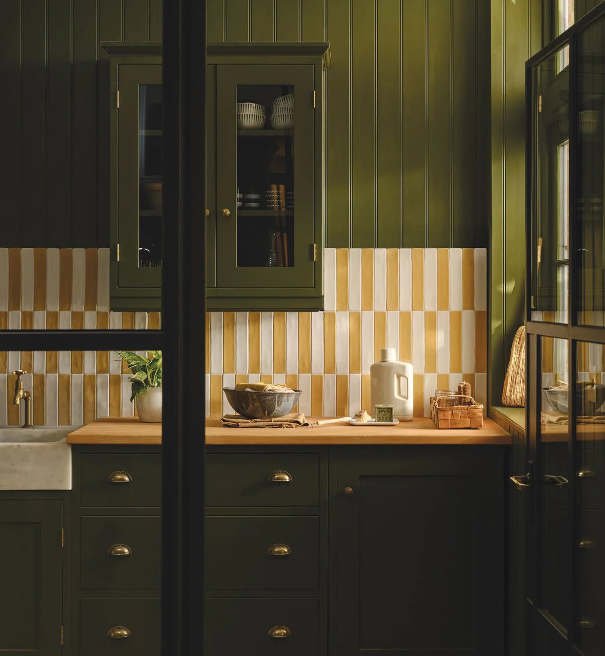 Nina Campbell Rivage Ochre Glazed Wall Tile - Image 10