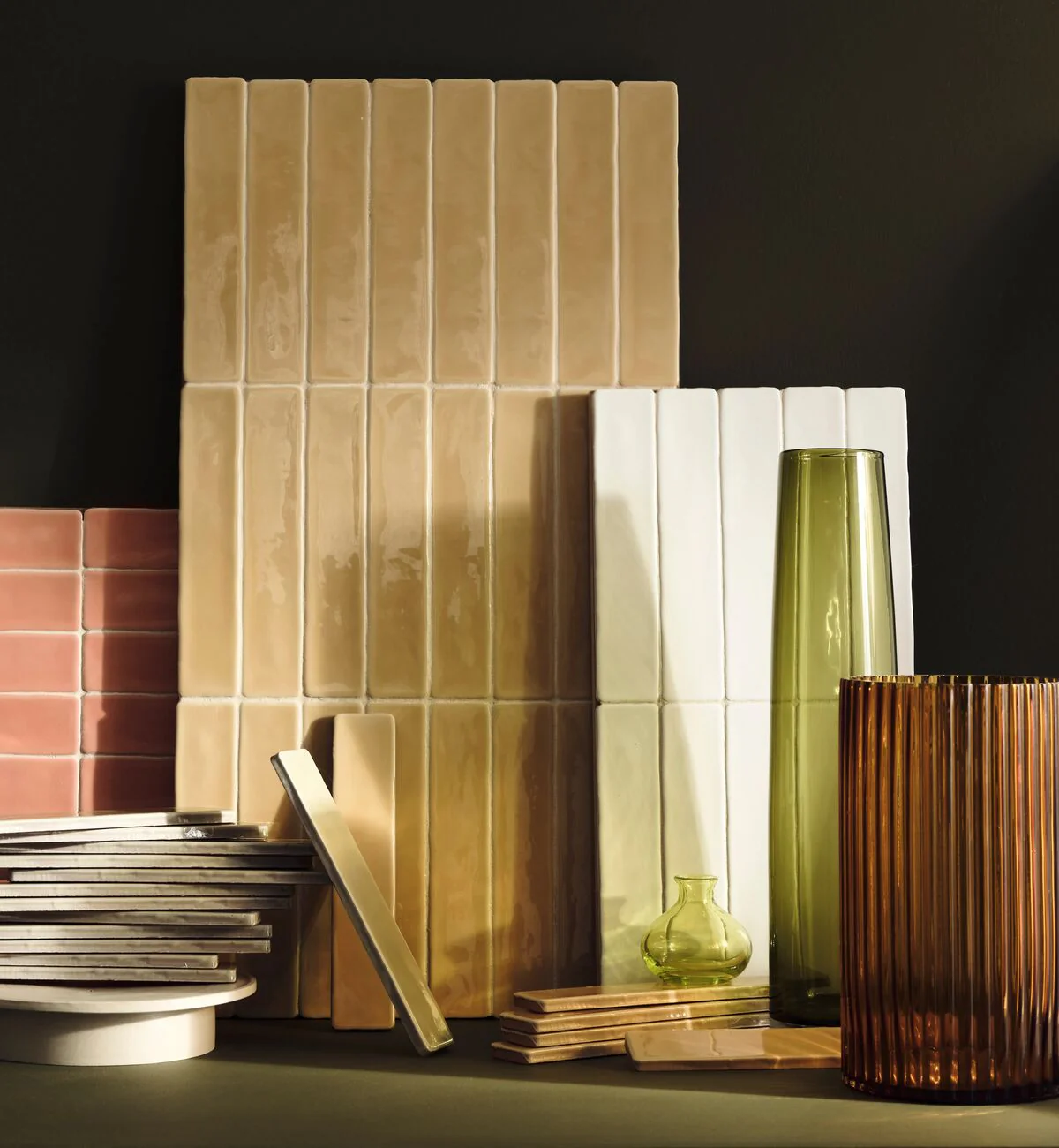 Nina Campbell Rivage Ochre Glazed Wall Tile - Image 6