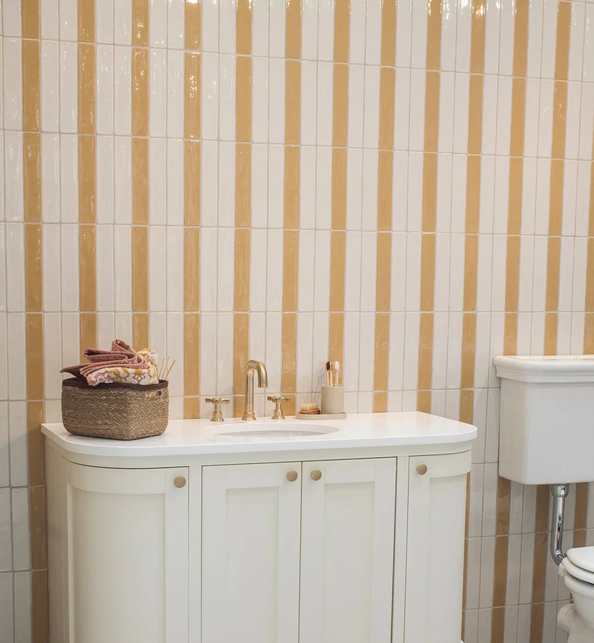 Nina Campbell Rivage Ochre Glazed Wall Tile - Image 8