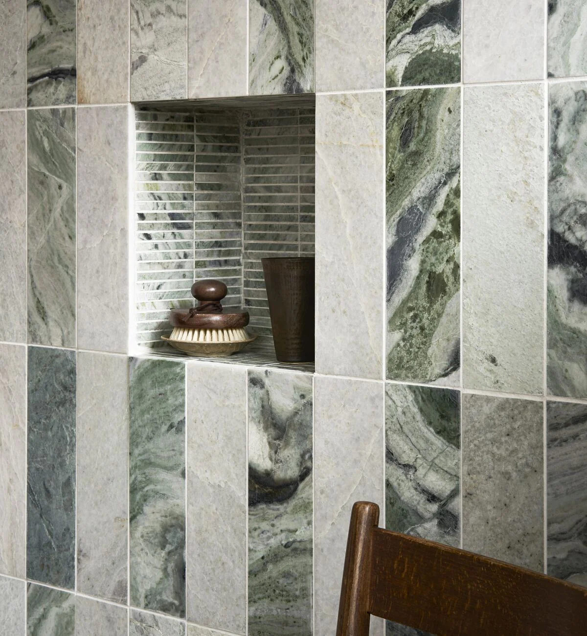 Seaspray Green Marble Tile 10x30 - Image 9