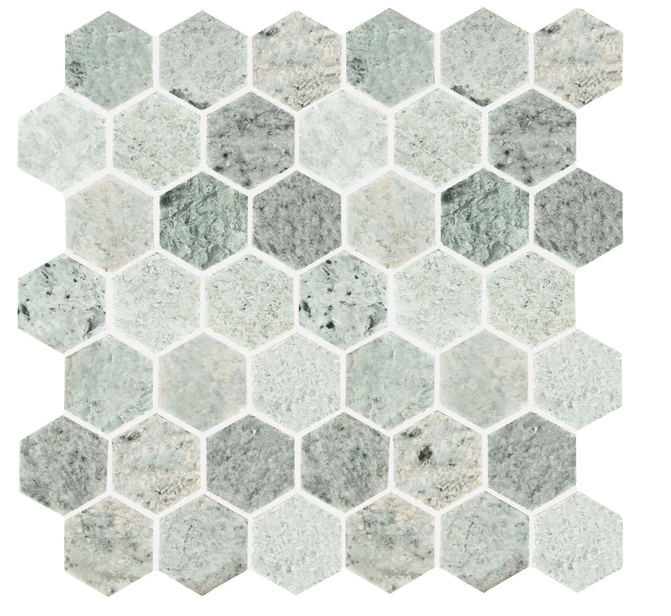 North Haven Hexagon Mosaic - Sample