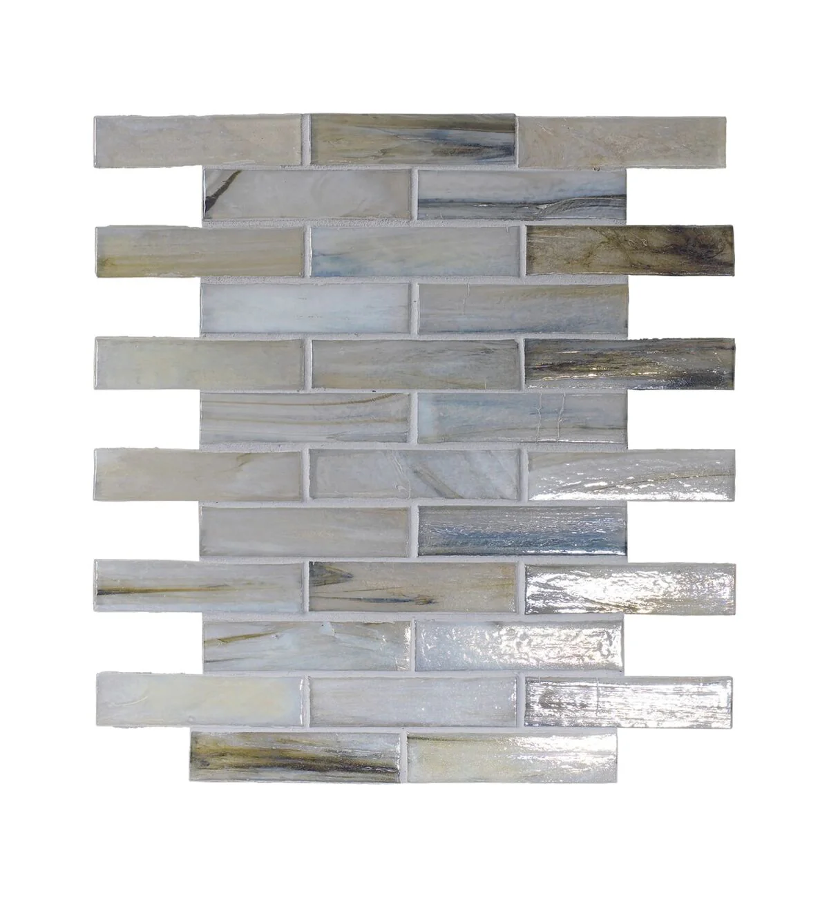 Malacassa Oasis Brick Glass Mosaic