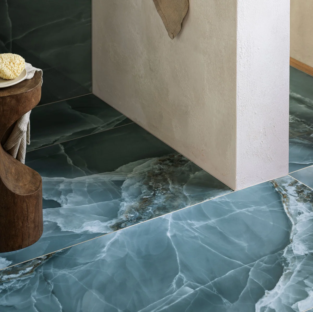 Onyx Green Matt Marble Effect Tile 60 x 120 - Image 5