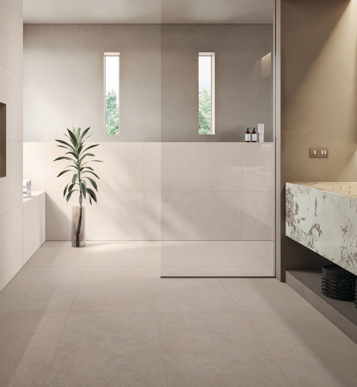 Portland Pearl Haven Tile - 60 x 60 - Image 2